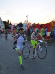 Rasant ohne Pedale: Tretroller-Fahren