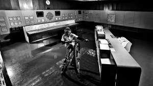 Biken im Atomkraftwerk