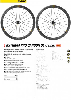 Ksyrium Pro Carbon SL C Disc