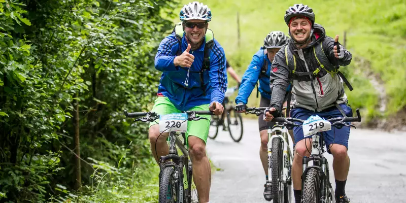 Bildbericht KitzAlpBike Windautaler Radrallye