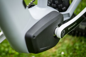Das spezielle Rahmendesign mit integriertem Motor 