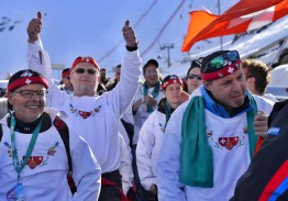 Per E-MTB zum Ski-Weltcup