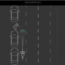 Alert pedestrians