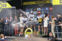 Sagan vor Cancellara und Vanmarcke.