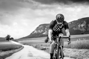 Black & White Cycling Gear