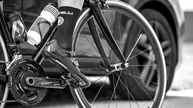 Black & White Cycling Gear