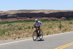 Race-Leader Pierre Bischoff