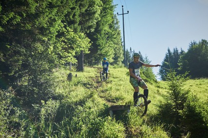 Salzkammergut Trophy Einrad-Downhill 2016