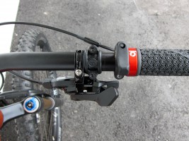 Maguras Shiftmix mit MT Trail Bremshebel und Sram Schalthebel