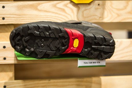 Vibram Sohle für ausreichend Gripp in Tragepassagen.