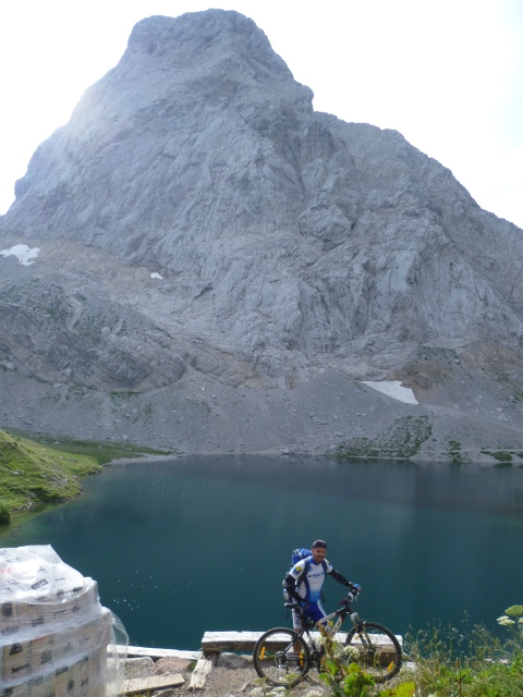 MTB/Klettersteigtour auf zum Wolayersee und zur Hohen Warte - Bikegebiete,  Routen und Touren - Bikeboard